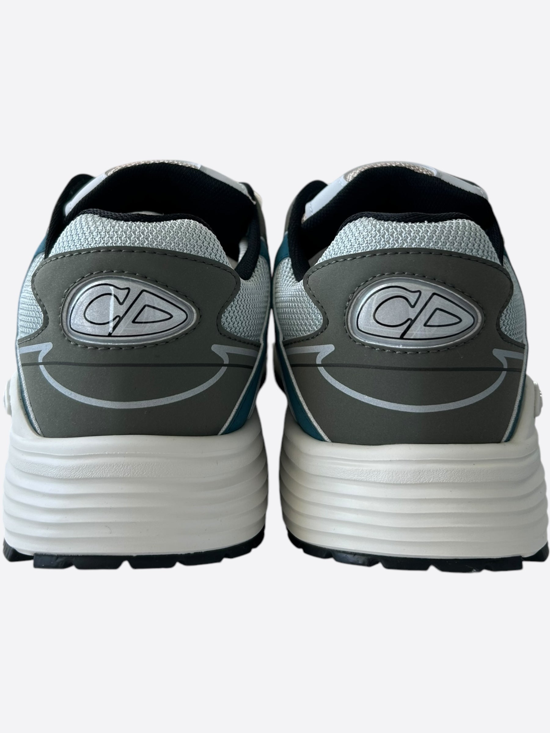 Dior Blue & Grey B30 Sneakers for Men - Luxury Designer Casual Shoes for Walking, Running & Everyday Wear