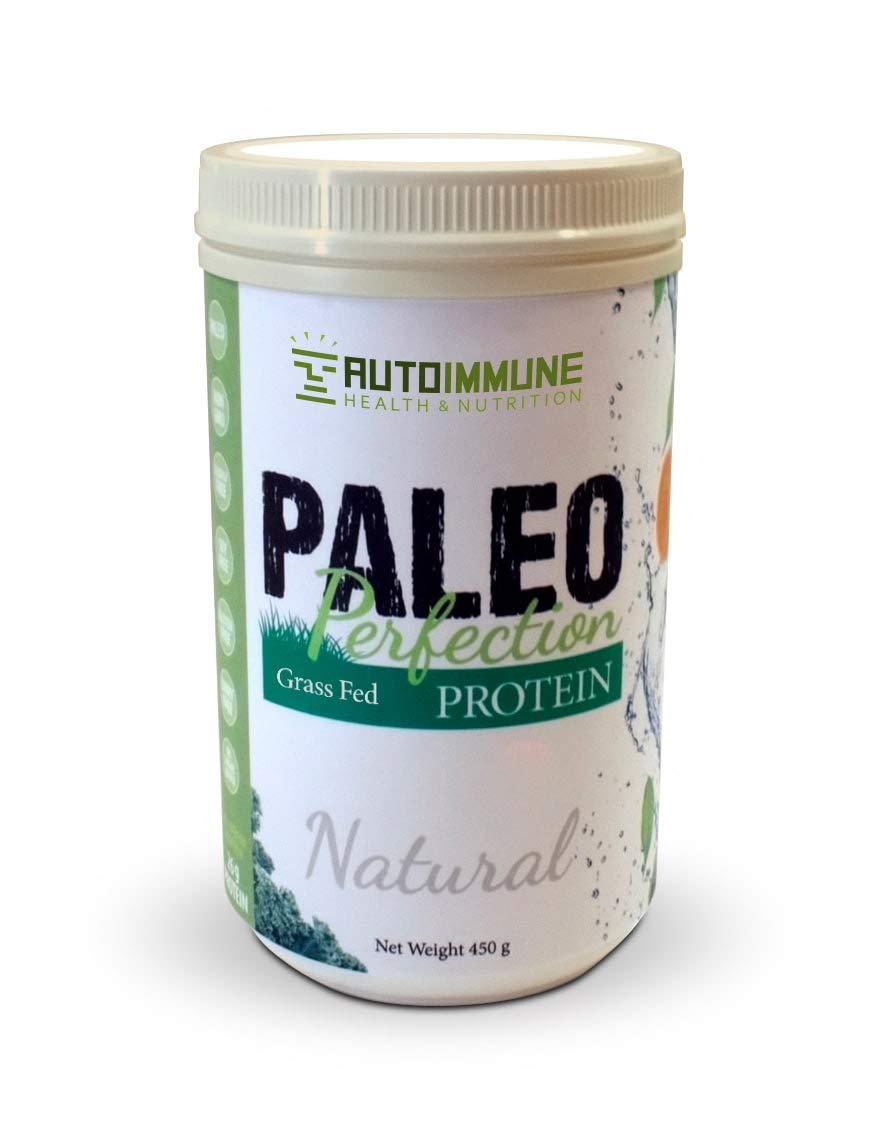 Grass-Fed Beef Collagen Protein Powder - Paleo, Keto & AIP Compliant (1 lb, 30 Servings) | Supports Autoimmune Health, SCD Diet | Ideal for Smoothies, Baking & Post-Workout Recovery