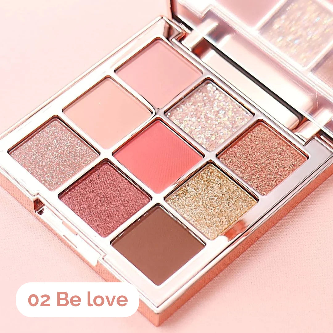 Aperire Above Eyeshadow Palette - 12 Highly Pigmented Matte & Shimmer Eyeshadows for Stunning Eye Makeup | Perfect for Day & Night Looks, Parties & Special Occasions