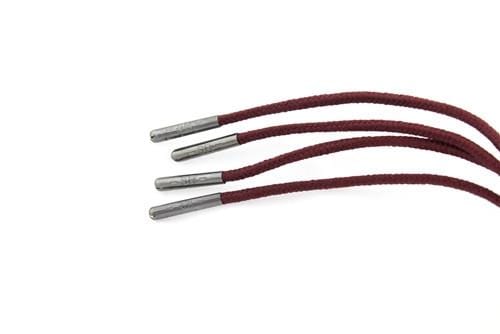 Premium Burgundy Boot Shoelaces - 54 Inches/137cm Long Leather Laces for Work Boots, Hiking & Military Shoes - Durable & Stylish Replacement Laces for Outdoor, Casual & Workwear