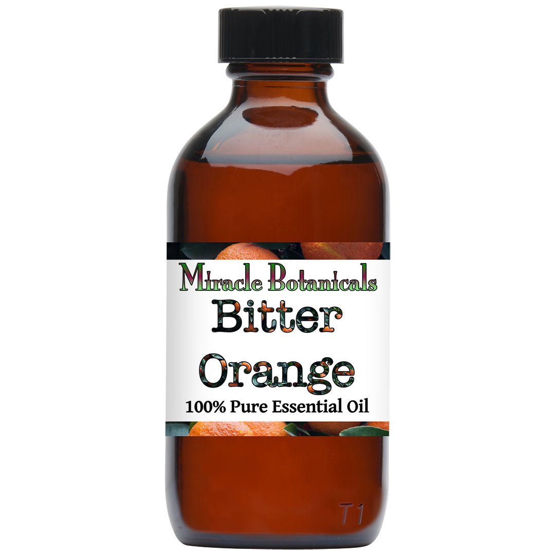 Organic Bitter Orange Peel Essential Oil (Citrus Aurantium) - 100% Pure, Cold Pressed for Aromatherapy, Skincare & Stress Relief - Perfect for Diffusers, Massage & DIY Beauty Products