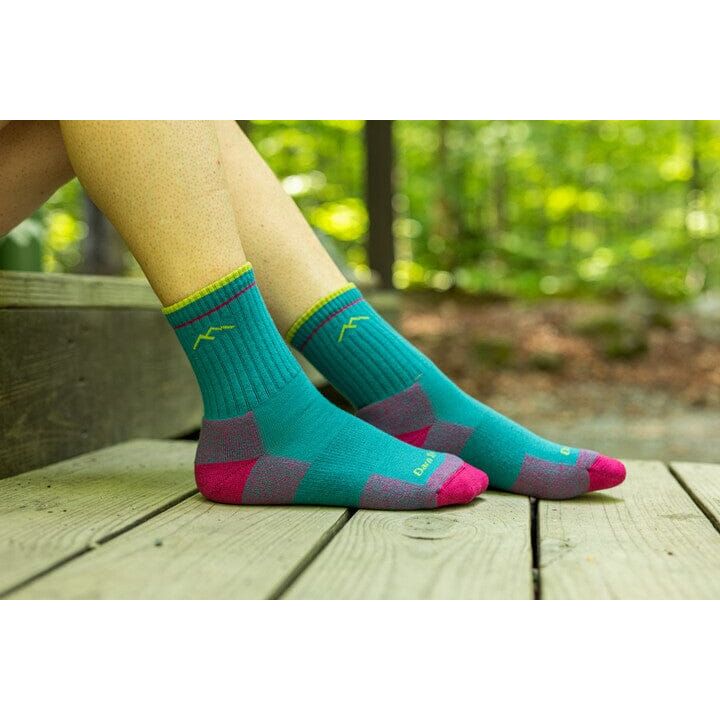 Darn Tough CoolMax Hiker Micro Crew Midweight Hiking Socks for Women - Moisture-Wicking & Comfortable for Outdoor Adventures, Hiking, and Travel