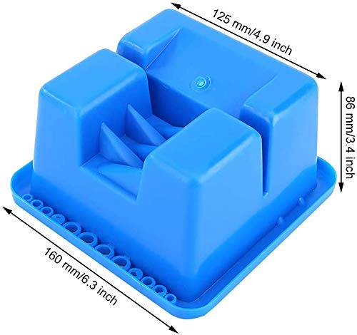 Professional Artist Brush Washer Basin - Multifunctional Paint Brush Cleaning Tub with Holder for Easy Washing & Drying | Perfect for Watercolor, Acrylic & Oil Painting Studios