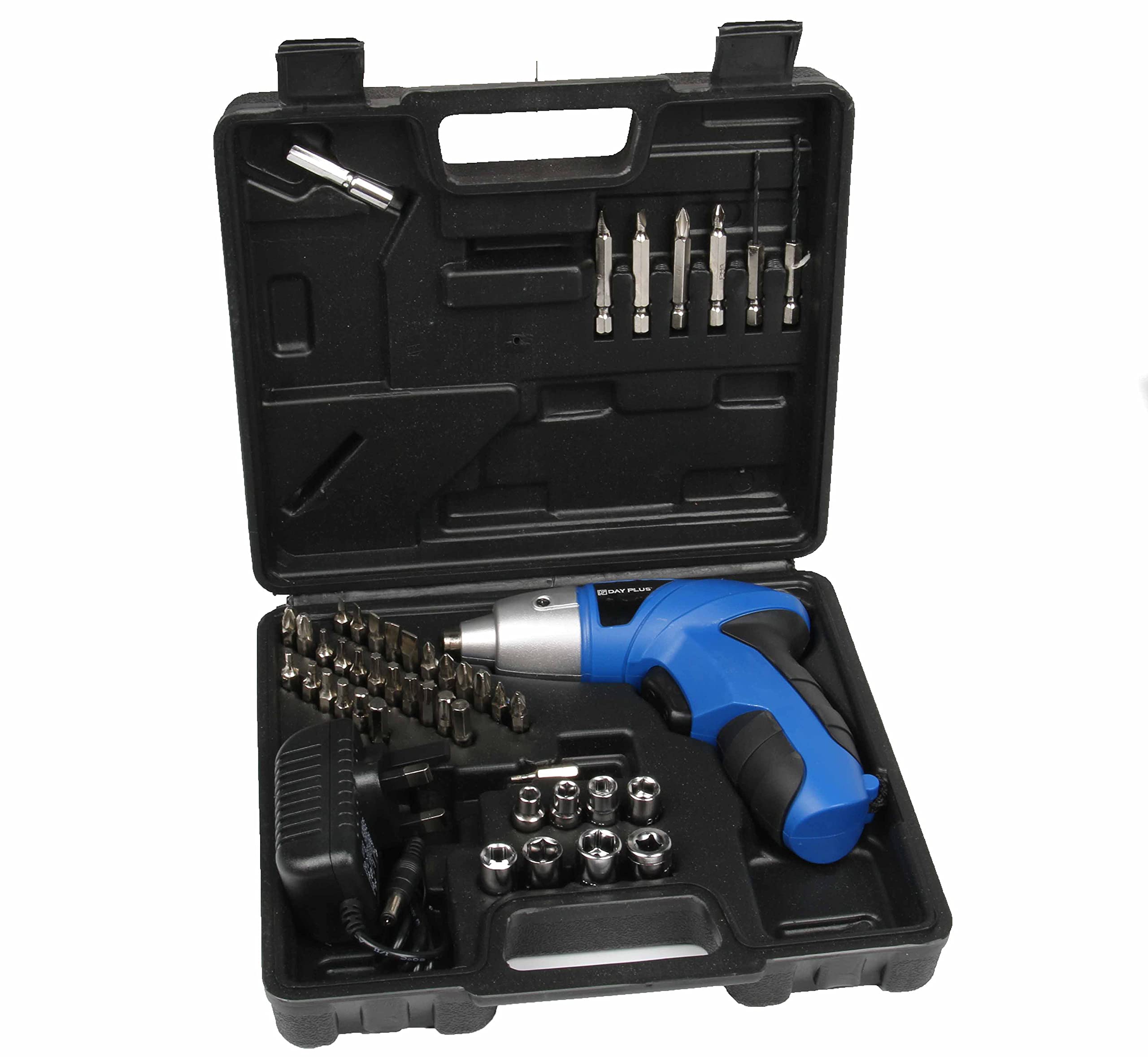 44PCS 3.6V Rechargeable Cordless Electric Screwdriver Set with Hex Drill Bits - Home Office Repair & DIY Projects - Perfect for Furniture Assembly, Electronics Repair, and Household Maintenance