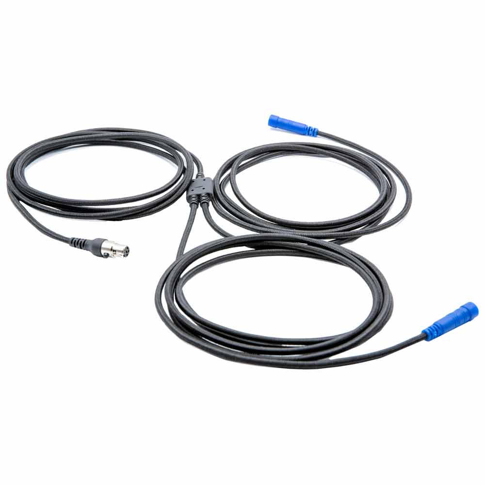 SUPER SPORT Straight Cable to Intercom - 2 Position (Select Length) - Durable Intercom Cable for Motorcycle Communication & Bike-to-Bike Riding