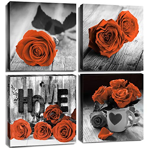 Orange Rose Flower