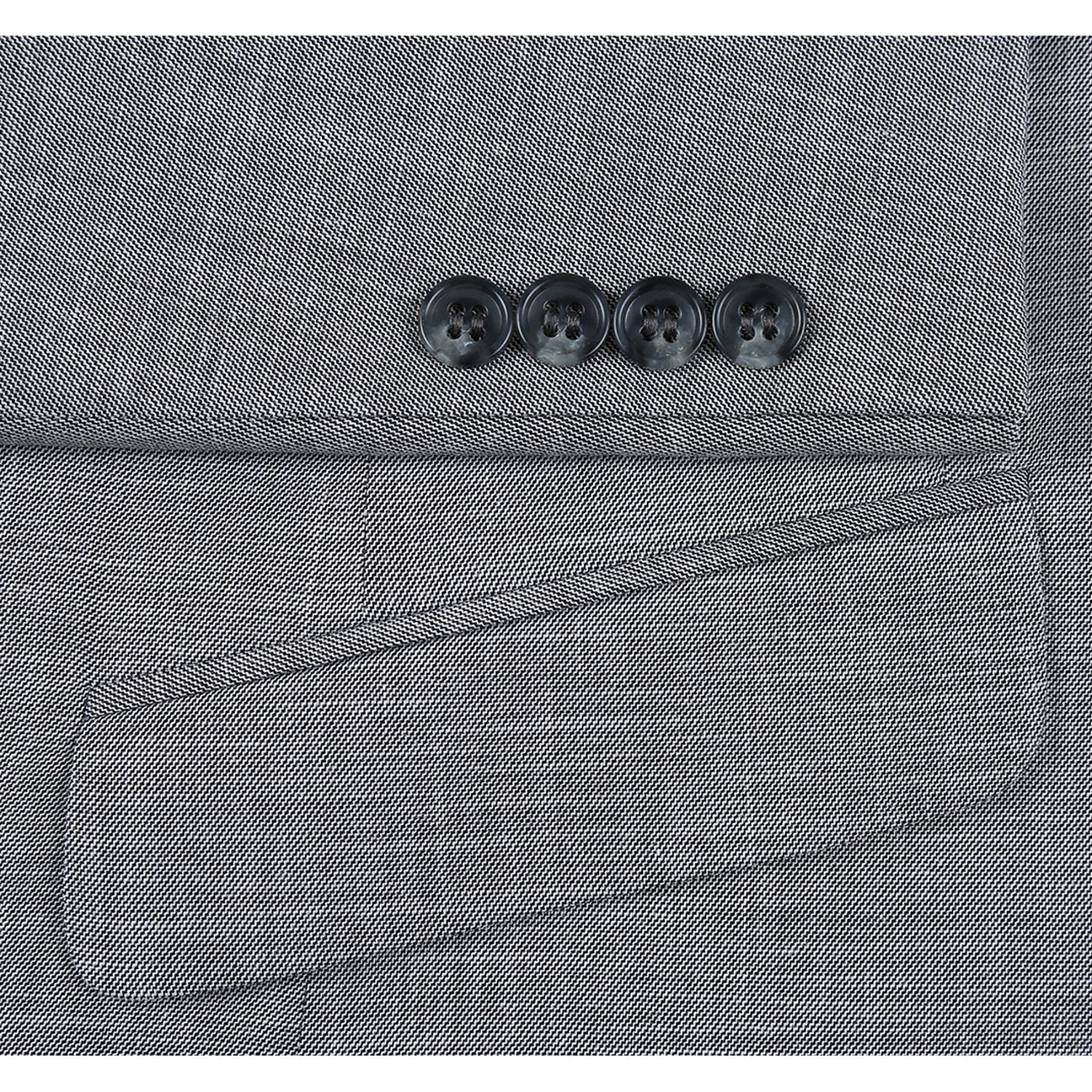 Alessandro Vitello by Renoir Gray Slim Fit Notch Lapel Solid Suit 293 17 | Premium Men's Business Attire for Weddings, Office & Formal Events