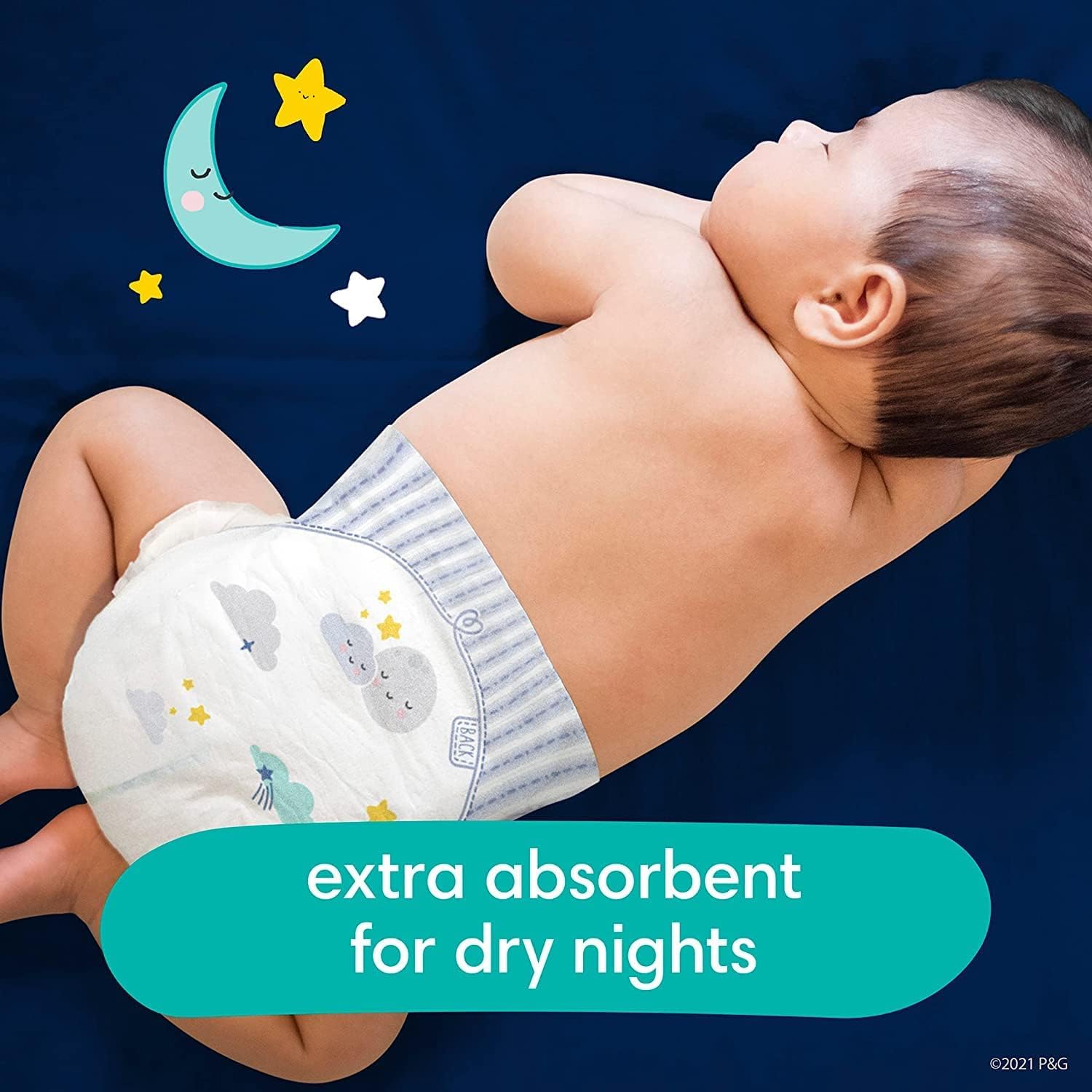 Pampers Swaddlers Size 4 Disposable Diapers - 150 Daytime & 58 Overnight Diapers (208 Total) | Ultra Absorbent Baby Diapers for Sensitive Skin | Perfect for Daycare, Travel & Nighttime Protection