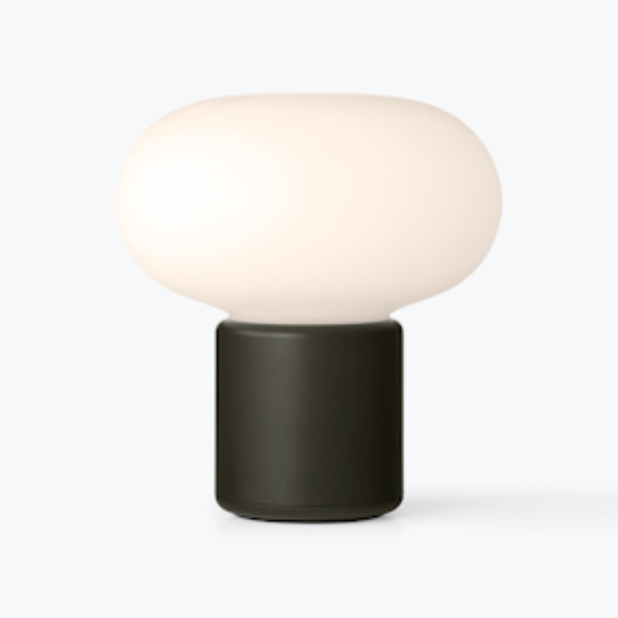 Karl Johan Portable Lamp - Modern Table Lamp with USB Charging, Adjustable Brightness, Forest Green - Perfect for Bedroom, Living Room, Office & Outdoor Camping