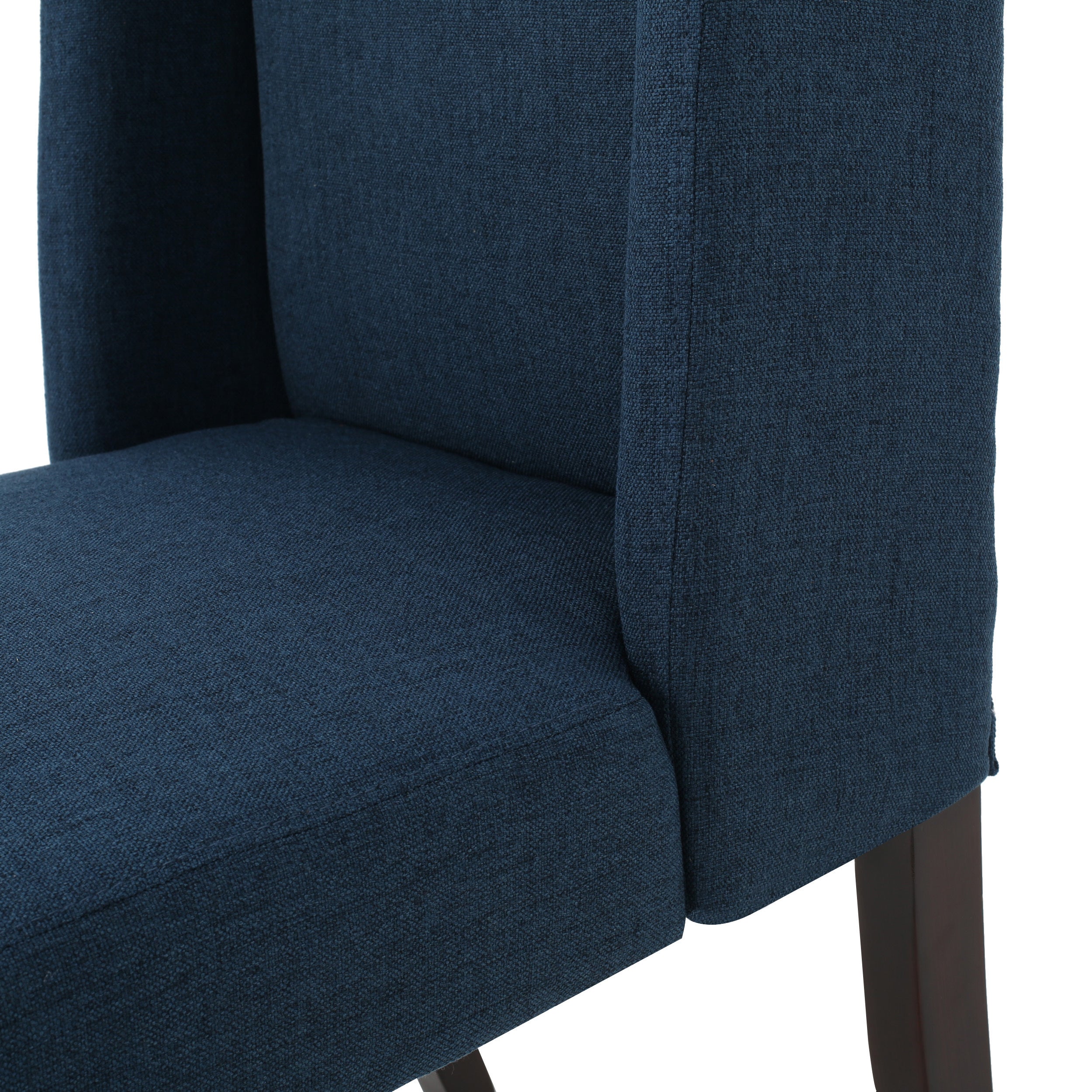 Modern Dining Chairs Set of 2 - Comfortable Kitchen & Dining Room Chairs with Sturdy Metal Legs - Perfect for Home, Restaurant, or Office Use