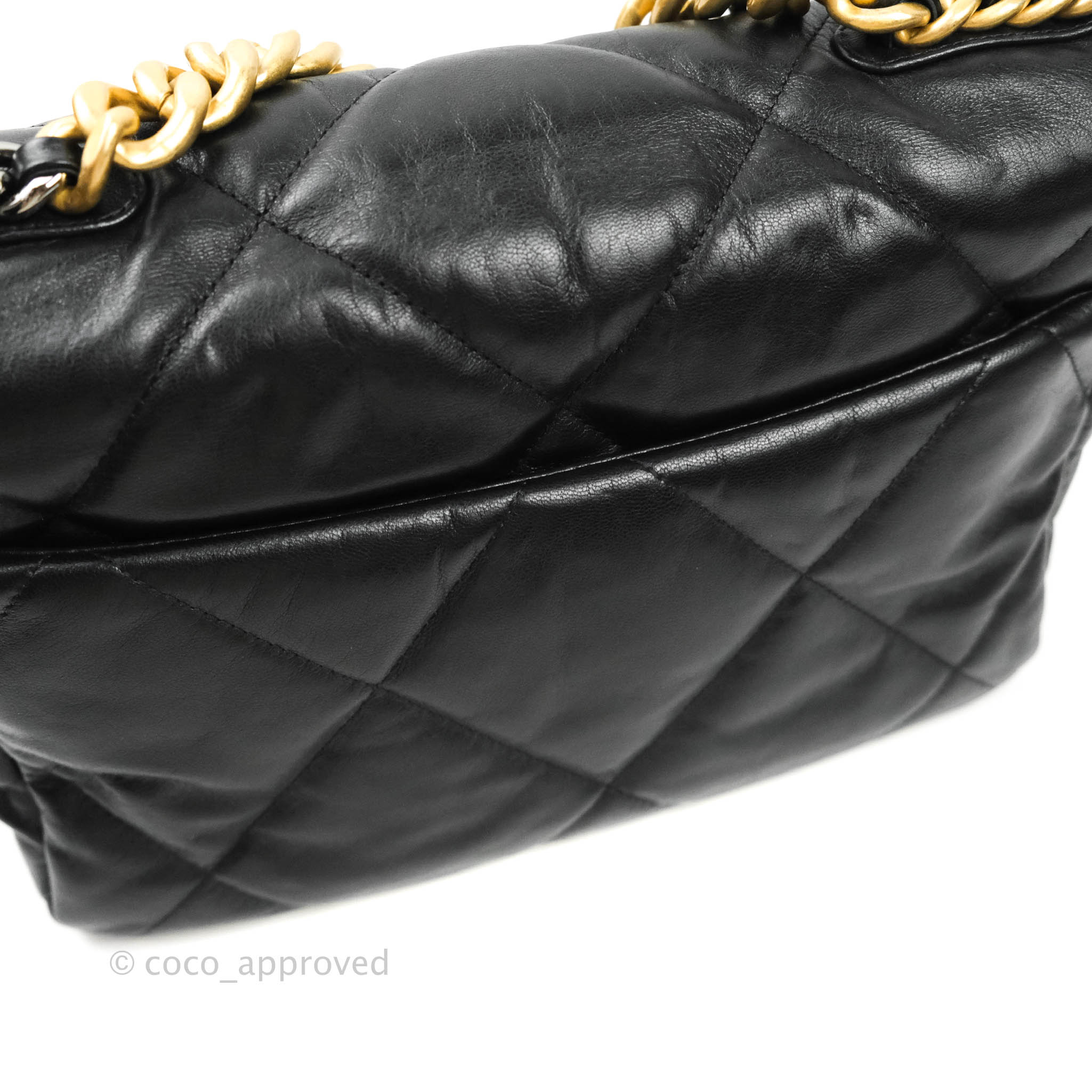 Chanel 19 Medium Flap Bag Black Mixed Hardware - Luxury Designer Handbag for Women, Perfect for Work, Travel & Evening Events