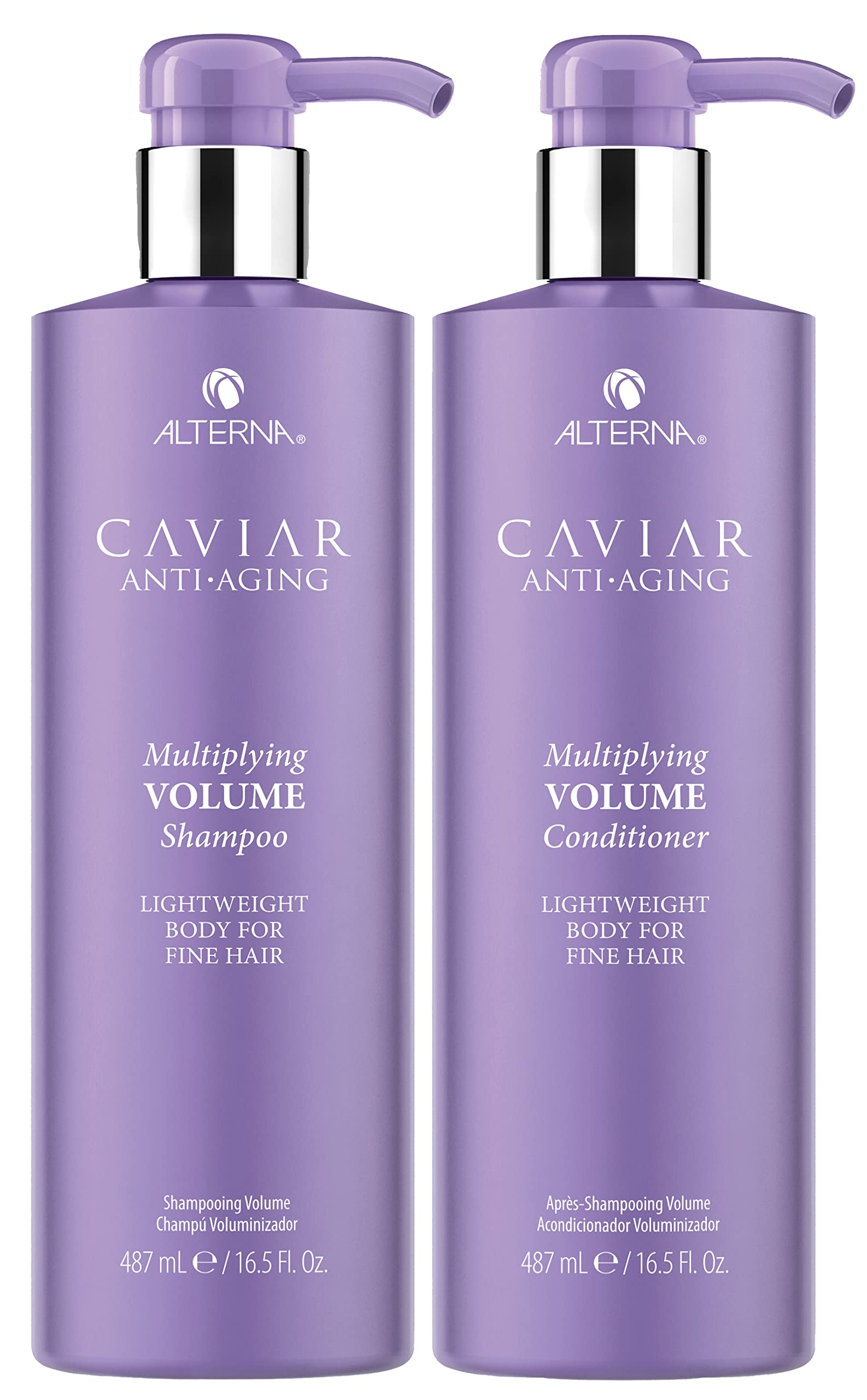 Alterna Caviar Anti-Aging Shampoo & Conditioner Set for Color-Treated Hair - Hydrating & Repairing Duo for Shiny, Healthy Hair at Home or Salon Use