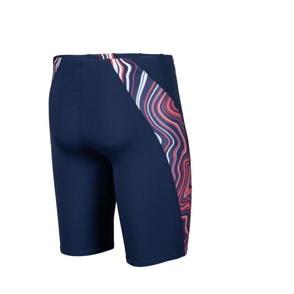 Arena Marbled Jammer - High-Performance Swimwear for Competitive Swimming & Water Sports | Perfect for Swim Meets, Training, and Pool Workouts