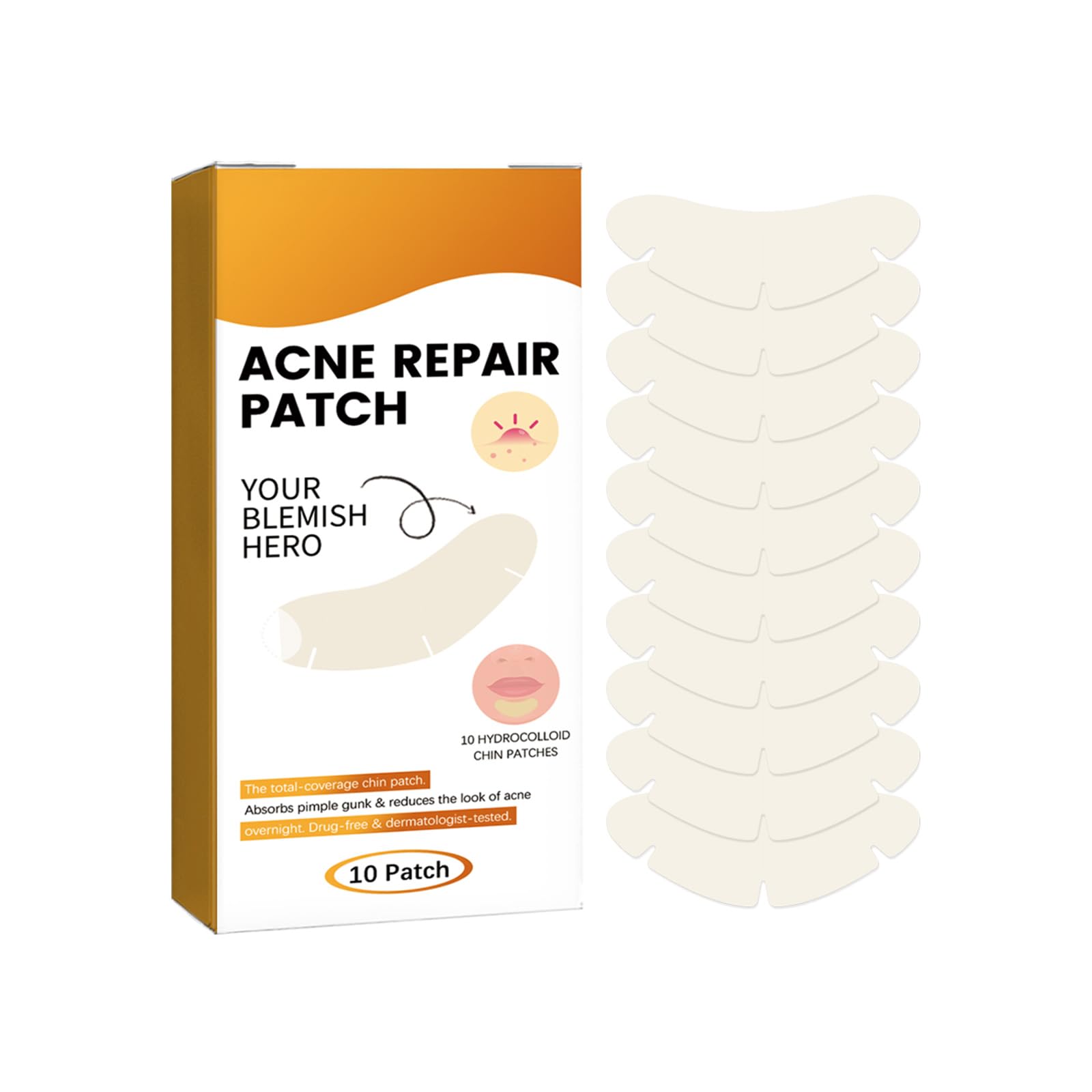 Best Mighty Pimple Patches for Face - Acne Repair & Treatment | Vegan & Cruelty-Free Skin Care | Perfect for Forehead Wrinkles & Smile Lines | Ideal for Overnight Spot Treatment & Daily Skincare Routine