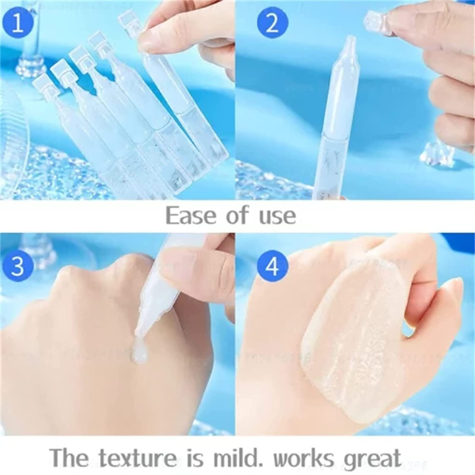 Oligopeptide Bubble Cleansing Essence - Deep Pore Cleanse, Blackhead Removal & Pore Minimizing Gel (3 Pack) | Gentle Face Wash for Acne-Prone & Sensitive Skin, Daily Skincare Routine