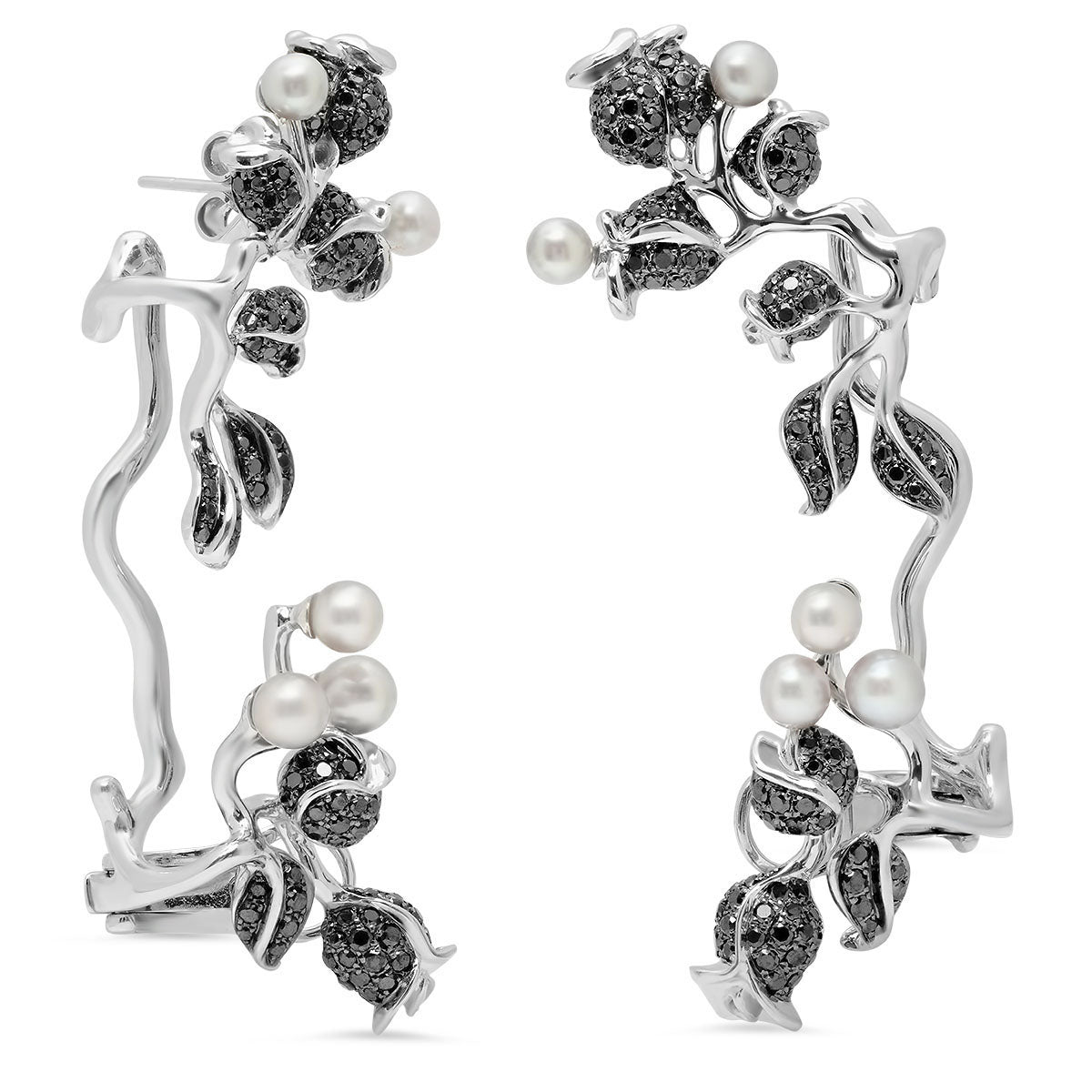 Carduus Ear Cuffs - Stylish Boho Earrings for Women, Non-Piercing Clip-On Earrings for Cartilage & Helix - Perfect for Parties, Concerts & Everyday Wear
