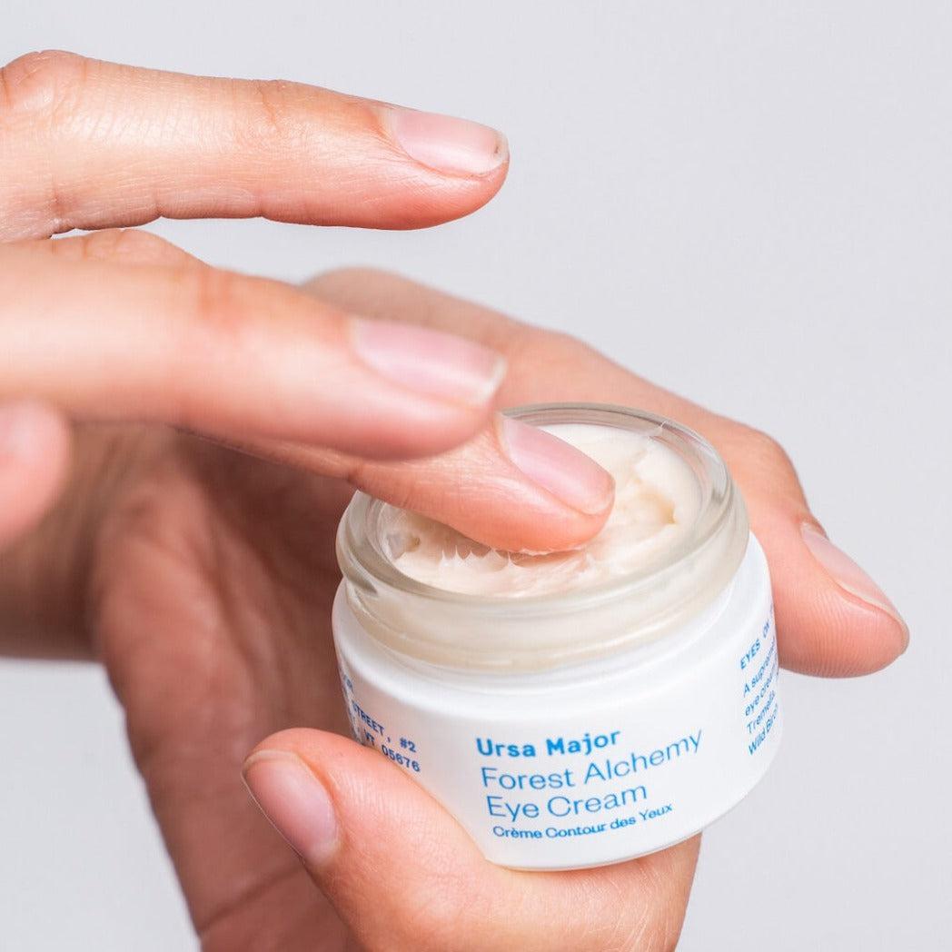 Forest Alchemy Eye Cream - Anti-Aging & Dark Circle Treatment for Puffy Eyes - Hydrating & Firming Under Eye Cream for Women & Men - Perfect for Nighttime Skincare Routine & Travel