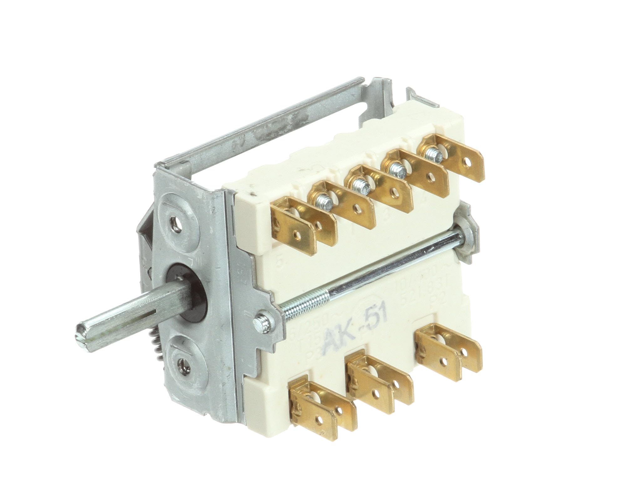 Garland 4523167 6-Heat Commercial Griddle Switch - Replacement Part for Restaurant & Catering Equipment - Perfect for High-Volume Cooking in Professional Kitchens