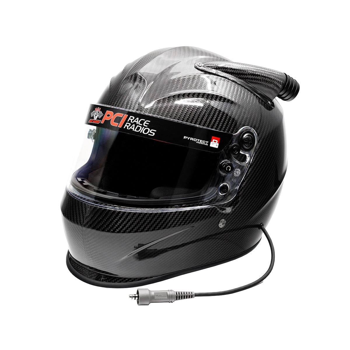 Pyrotect Sportmax DOT Certified Carbon Fiber Motorcycle Helmet - Lightweight & Durable for Racing, Street Riding & Track Days