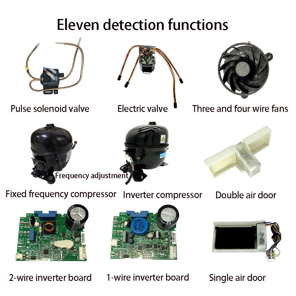 Refrigerator Multi-Function Diagnostic Tool - Inverter Board, Compressor, Electromagnetic Valve & Fan Throttle Tester | Professional Appliance Repair Kit for Home & Commercial Use