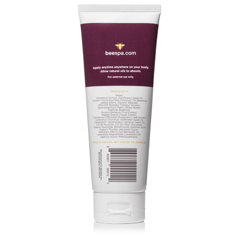 Premium BeeSpa Luxury Body Cream - Ultra Hydrating & Nourishing Moisturizer with Natural Ingredients - Perfect for Dry Skin Care & Daily Spa Treatment at Home