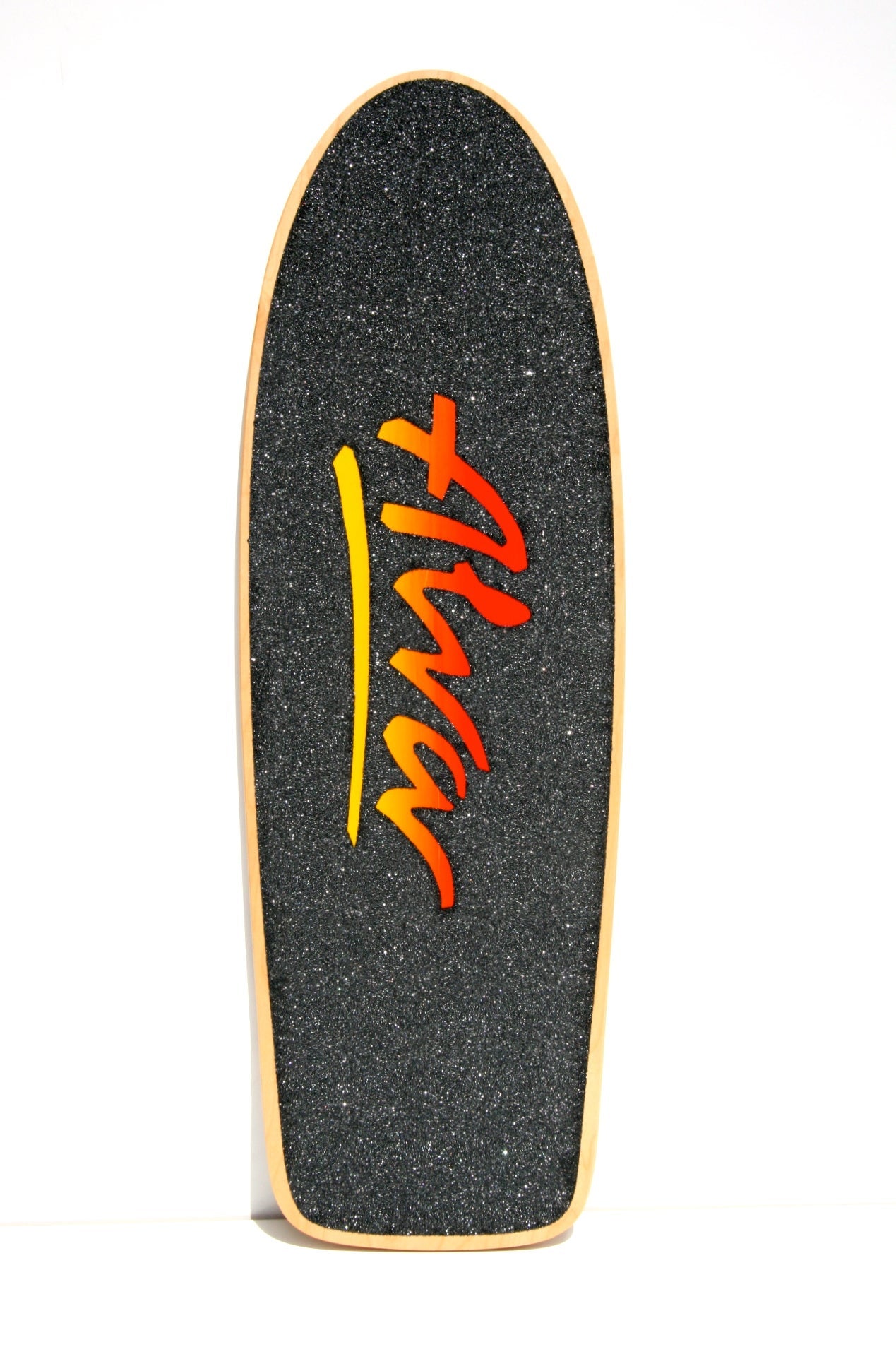 ALVA TRI LOGO Skateboard Deck - Professional 7-Ply Maple Wood Deck for Street & Park Skating - Perfect for Beginners & Advanced Skaters - Red