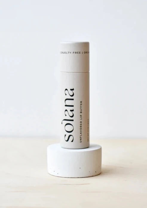 Natural Unflavored Lip Butter for Dry & Chapped Lips - Hydrating Moisturizer for Winter, Travel & Daily Lip Care