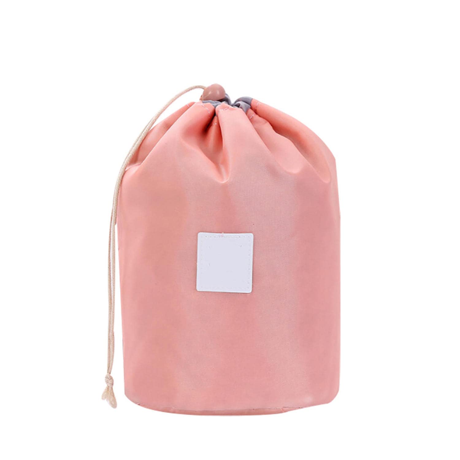 Waterproof Travel Makeup Bag for Women - Large Capacity Cosmetic Organizer with Drawstring, Portable Collapsible Toiletry Pouch - Perfect for Vacation, Gym, Business Trips & Daily Essentials Storage