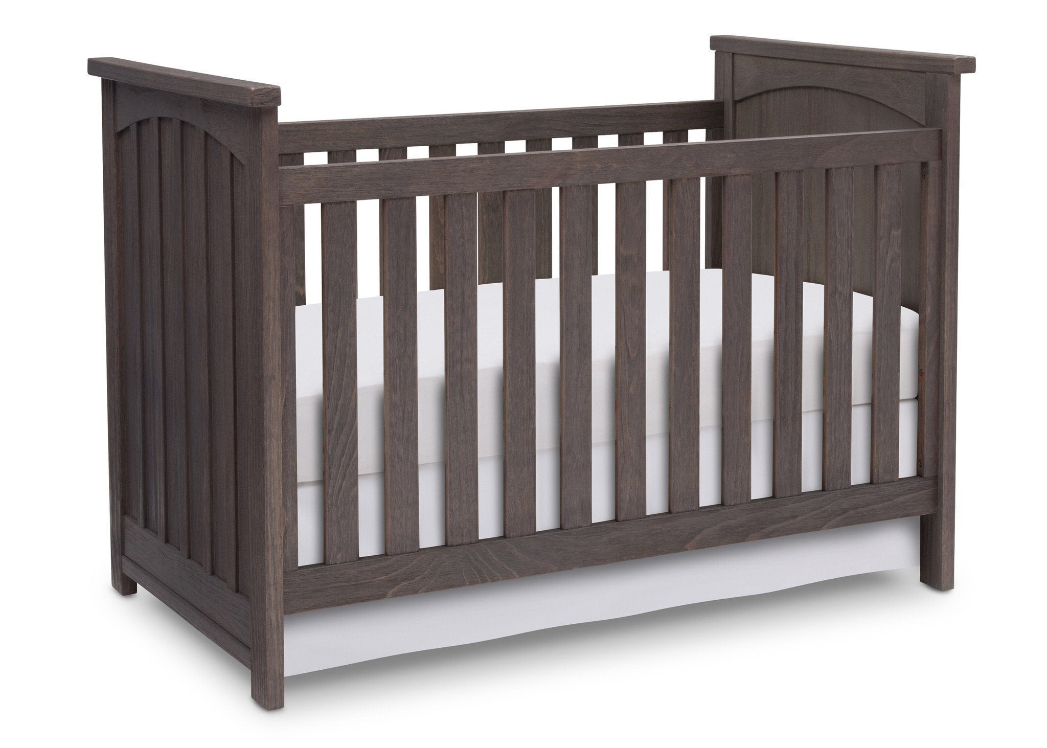 Northbrook 3-in-1 Convertible Baby Crib - Toddler Bed & Daybed - Safe Nursery Furniture for Newborns & Kids - Perfect for Bedrooms, Daycare & Guest Rooms