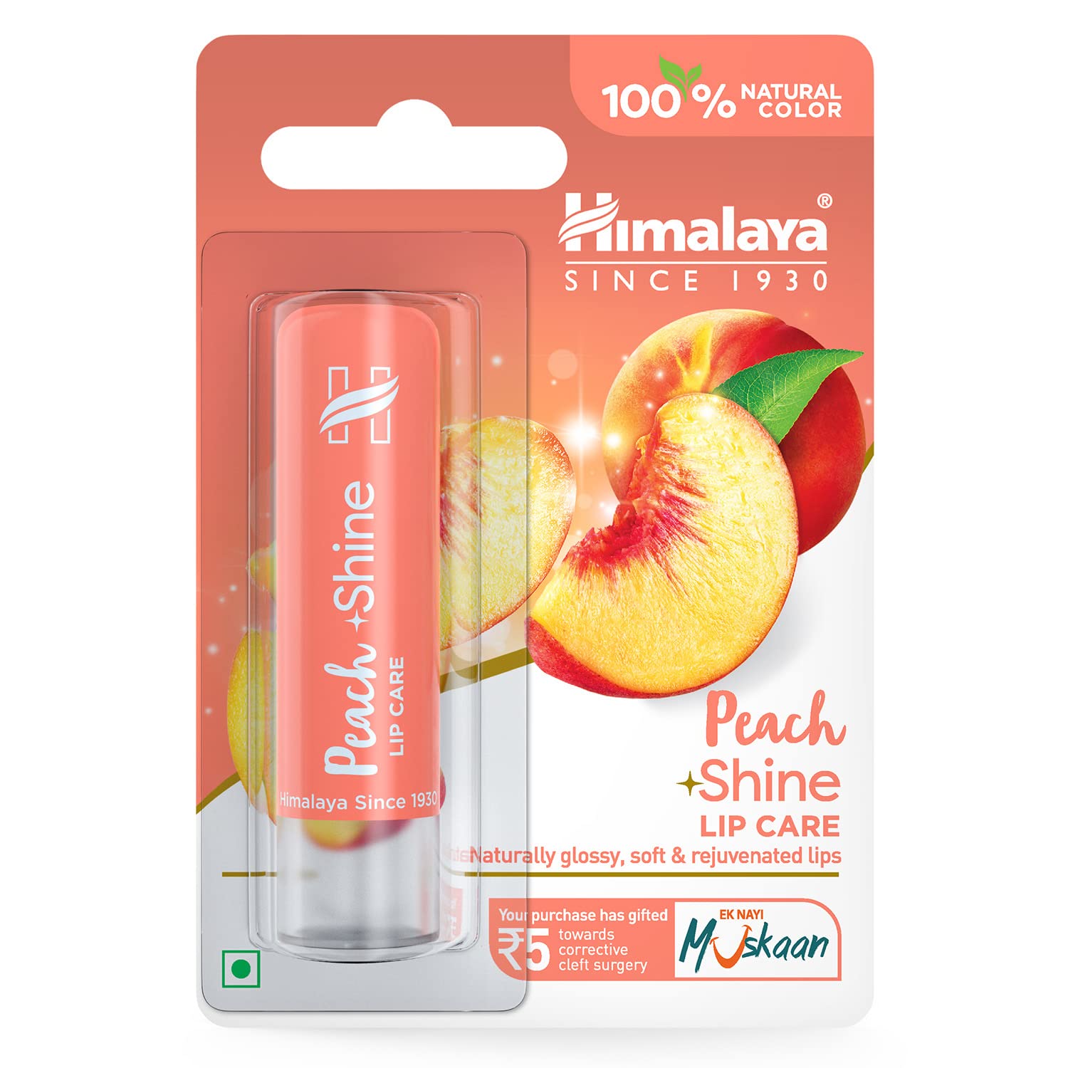 Himalaya Shine Lip Balm - Natural Moisturizing Lip Care for Dry & Chapped Lips - Perfect for Winter, Travel & Daily Hydration