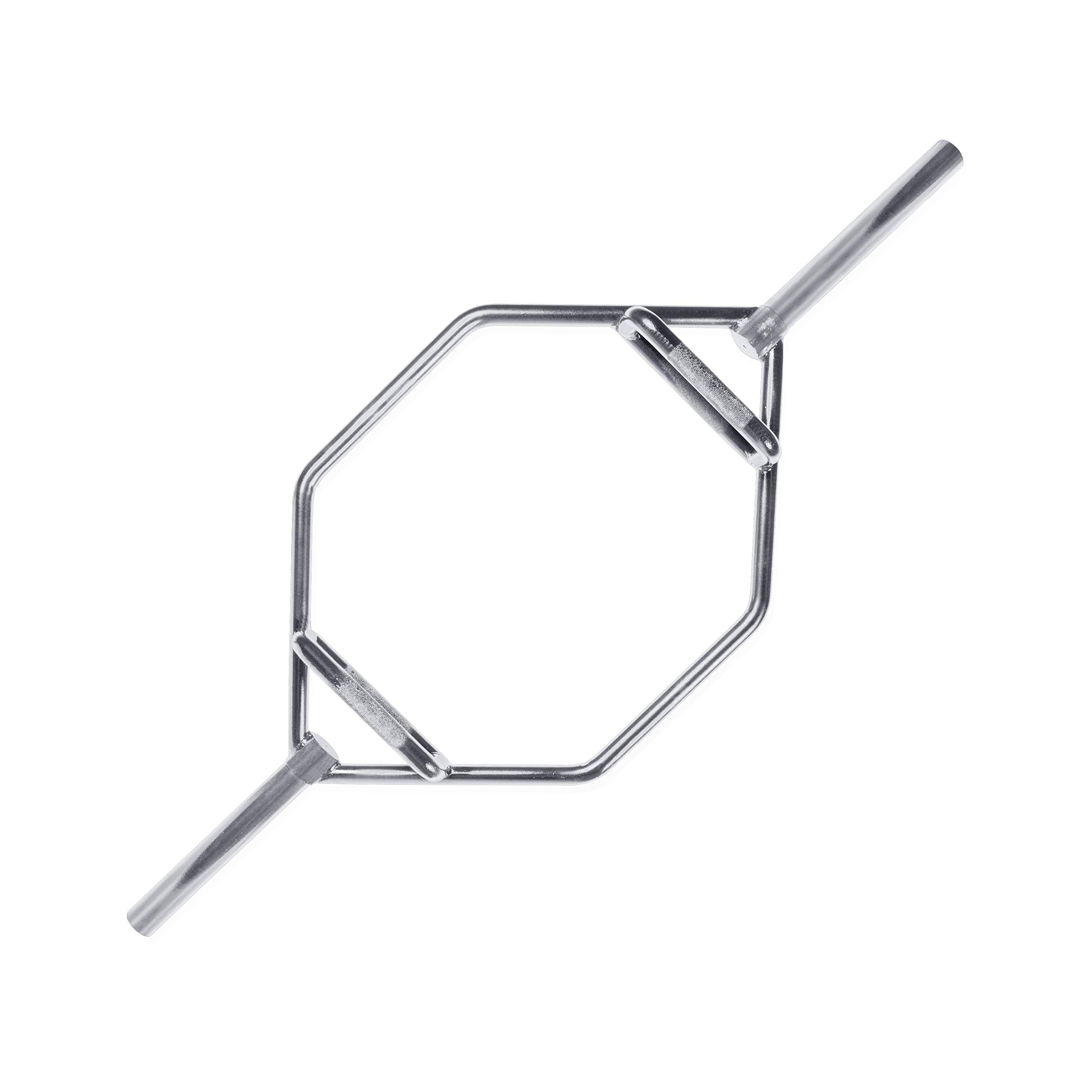 CAP Barbell Olympic Trap Bar - Heavy Duty Hex Bar for Deadlifts & Shrugs - Perfect for Home Gym & CrossFit Training