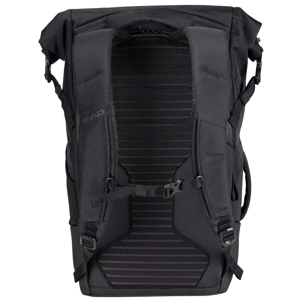 Head Pro X Racquetball Backpack (Black) - Durable Sports Bag for Racquetball Gear, Paddles & Accessories - Perfect for Gym, Court & Travel