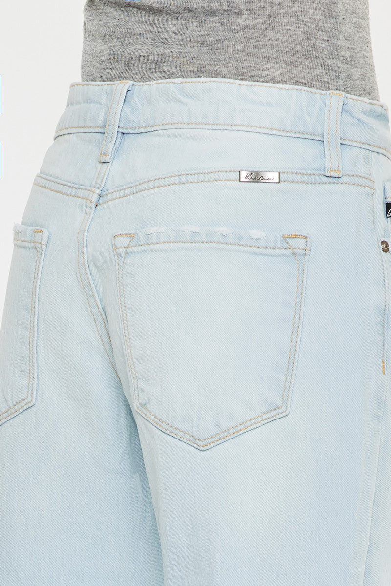 Muffy Mid Rise Boyfriend Jeans for Women - Comfortable Stretch Denim Pants with Relaxed Fit | Perfect for Casual Outings, Weekend Wear & Street Style Fashion