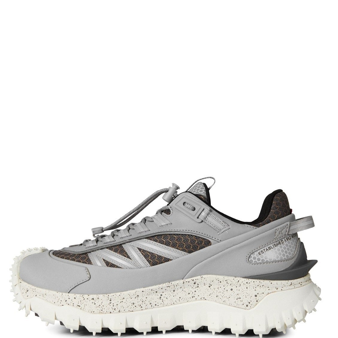 Moncler Trailgrip Grey Running Shoes - Lightweight Comfortable Sneakers for Men & Women - Perfect for Jogging, Gym Workouts & Outdoor Activities