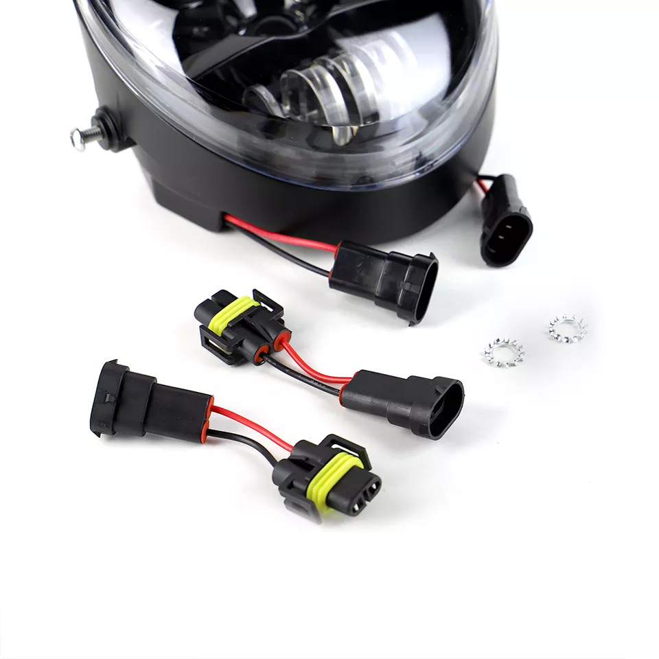 Eagle Lights V-Rod & Street Rod LED Projection Headlight - High Performance Motorcycle Lighting for Harley Davidson VRSC Models - Perfect for Night Riding and Enhanced Visibility