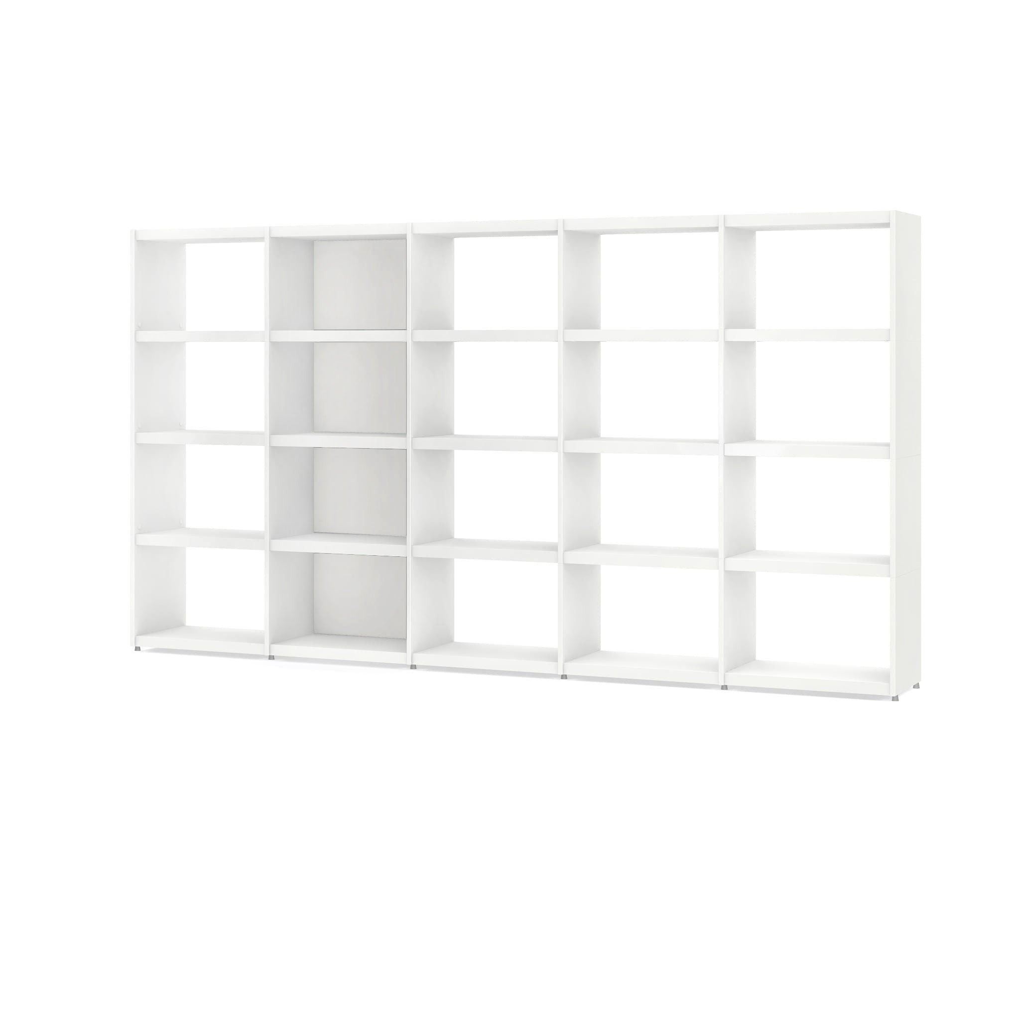 YOMO Modular Bookshelf 5x4 - Customizable Storage Shelf for Home & Office - Perfect for Living Room, Bedroom, or Study Organization