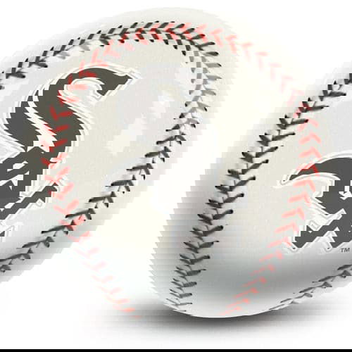 KR Strikeforce MLB Chicago White Sox Bowling Ball - Official Licensed Baseball Themed Bowling Ball for Sports Fans & Collectors - Perfect for League Play, Gifts, and Display