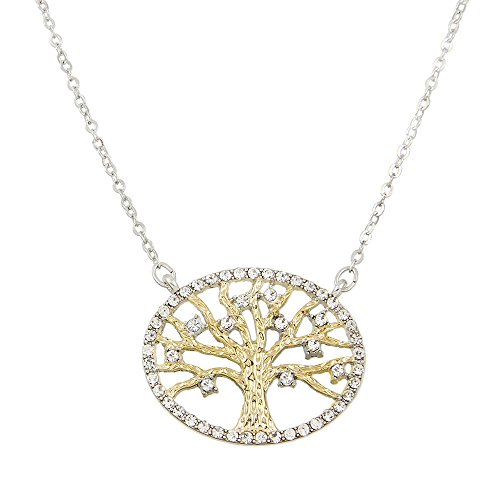 Tree of Life 4 Gold & Rhodium