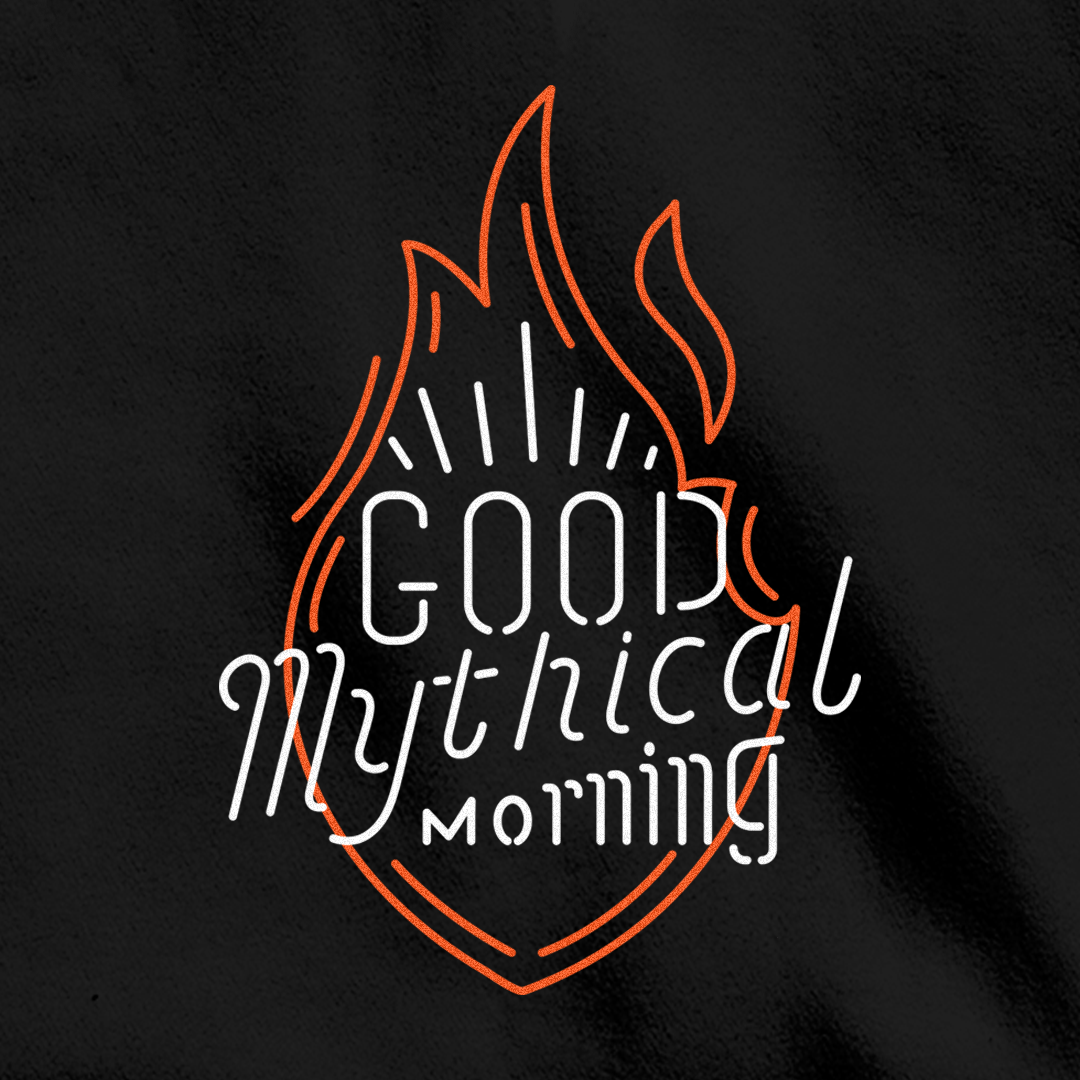 GMM Neon Sign Hoodie - Trendy Glow in The Dark Unisex Pullover for Nightlife, Raves & Streetwear Fashion