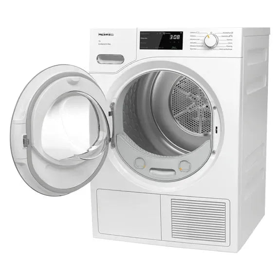 Miele 9kg White Heat Pump Tumble Dryer TWH780WP - Energy Efficient Laundry Solution for Home & Apartment Use