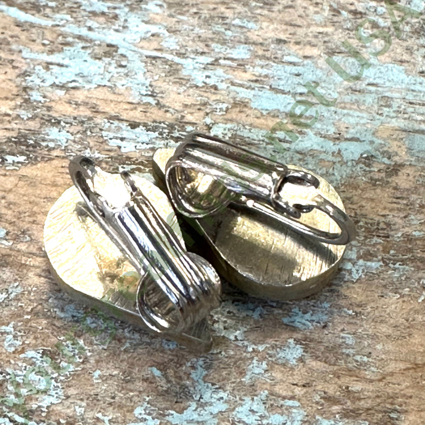 Vintage Denim Blue Lapis Lazuli Sterling Silver Clip Earrings – Handmade Bohemian Jewelry for Women, Perfect for Parties, Weddings & Everyday Wear