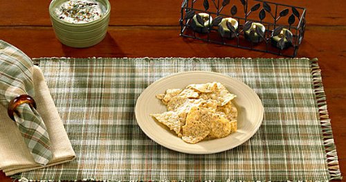 Premium Rosemary Kitchen Placemats Set of 6 - Waterproof & Heat-Resistant Table Mats for Dining, Decor, and Home Protection - Perfect for Everyday Meals, Dinner Parties, and Holiday Gatherings