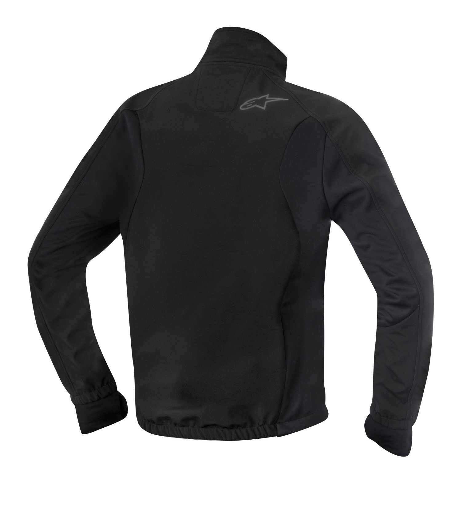 Alpinestars Men's Tech Layer Black Jacket 2940-0288 - Lightweight Motorcycle Riding Jacket for Street & Commuting - Perfect for Urban Riders & Daily Wear