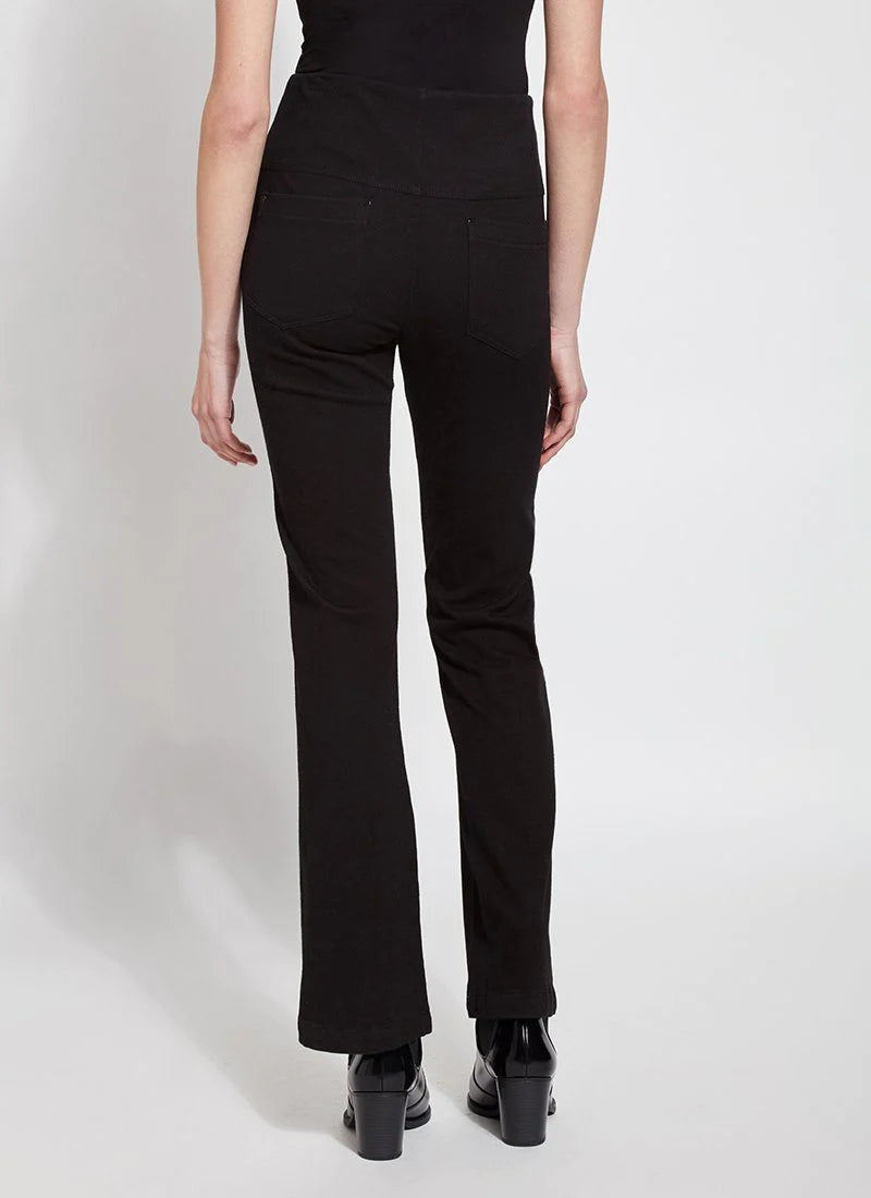 Baby Bootcut Denim Jeans for Girls & Boys - Soft Stretch Black Denim Pants - Perfect for Playdates, School & Family Outings
