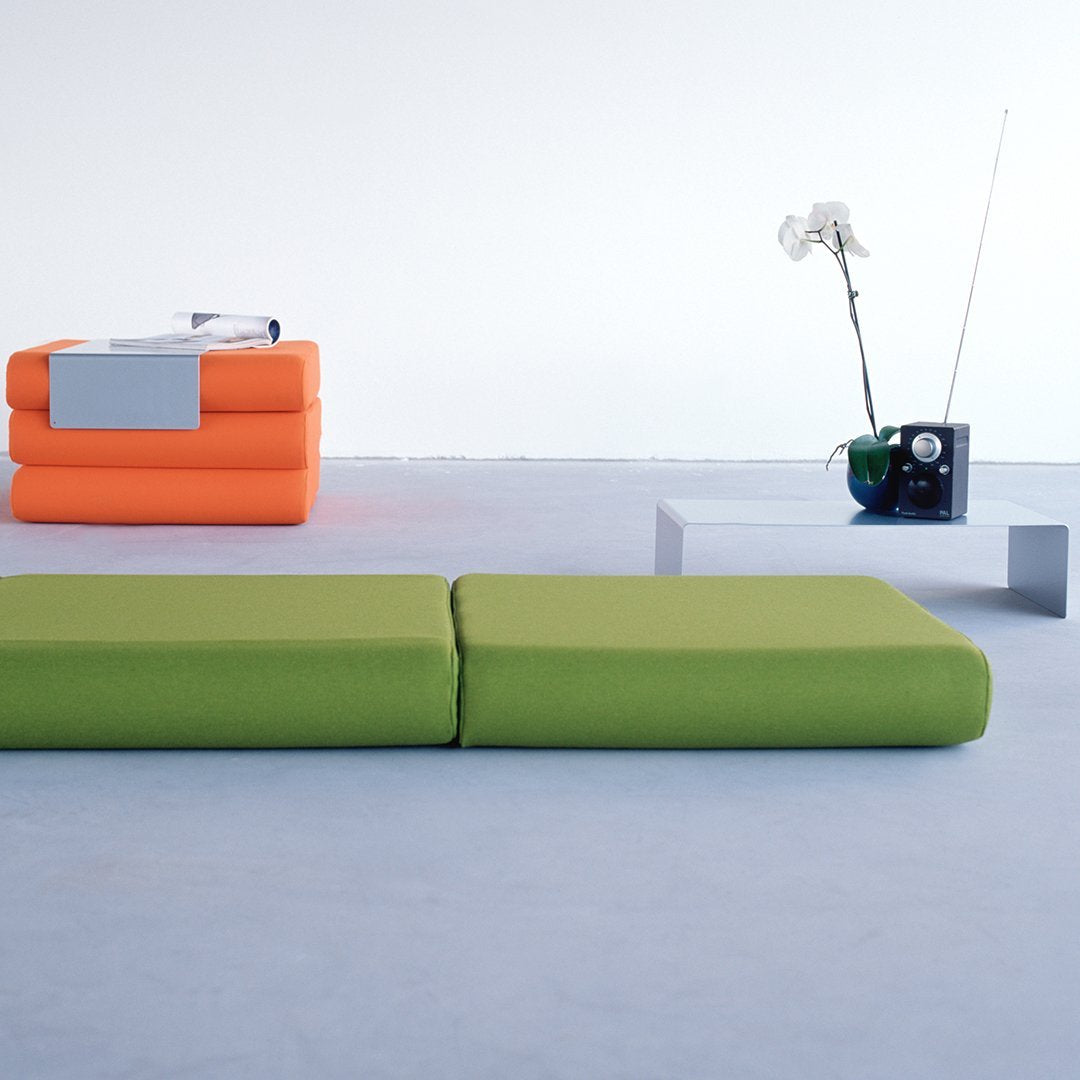Van Der Kley Bingo Pouf Ottomans - Softline Bean Bag Chair for Living Room, Bedroom & Lounge - Stylish & Comfortable Seating for Relaxing & Decor