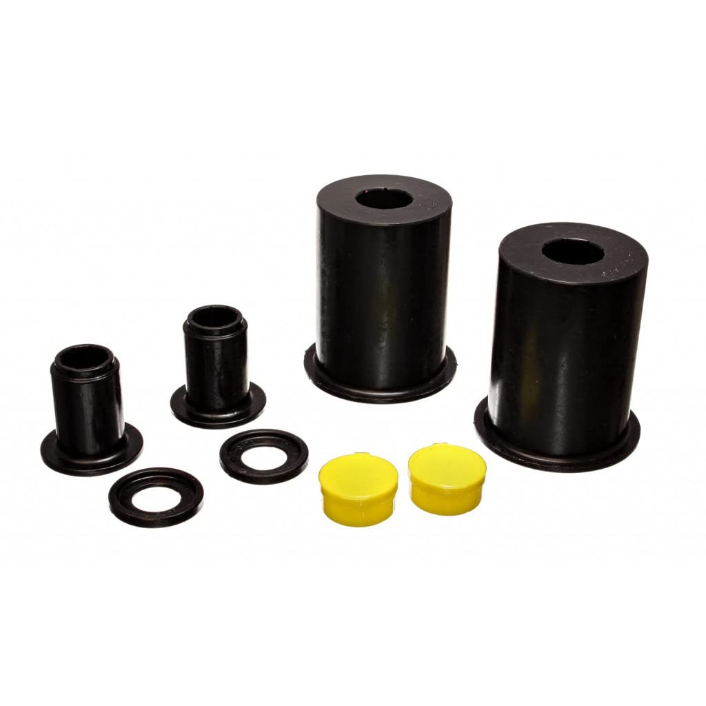 Energy Suspension Lower Control Arm Bushing Kit for 2005-2014 Ford Mustang - Front Black Polyurethane Bushings (4.3165G) | Improved Handling & Ride Comfort for Street & Track Performance