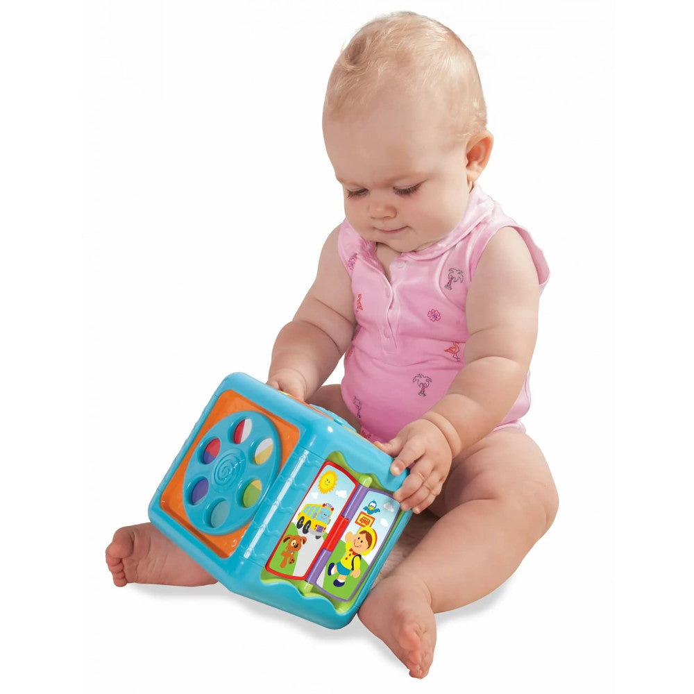 Brilliant Beginnings Baby Activity Cube with Lights & Sounds - Interactive Learning Toy for Toddlers 1-3 Years - Early Education & Sensory Development - Perfect for Playtime & Nursery