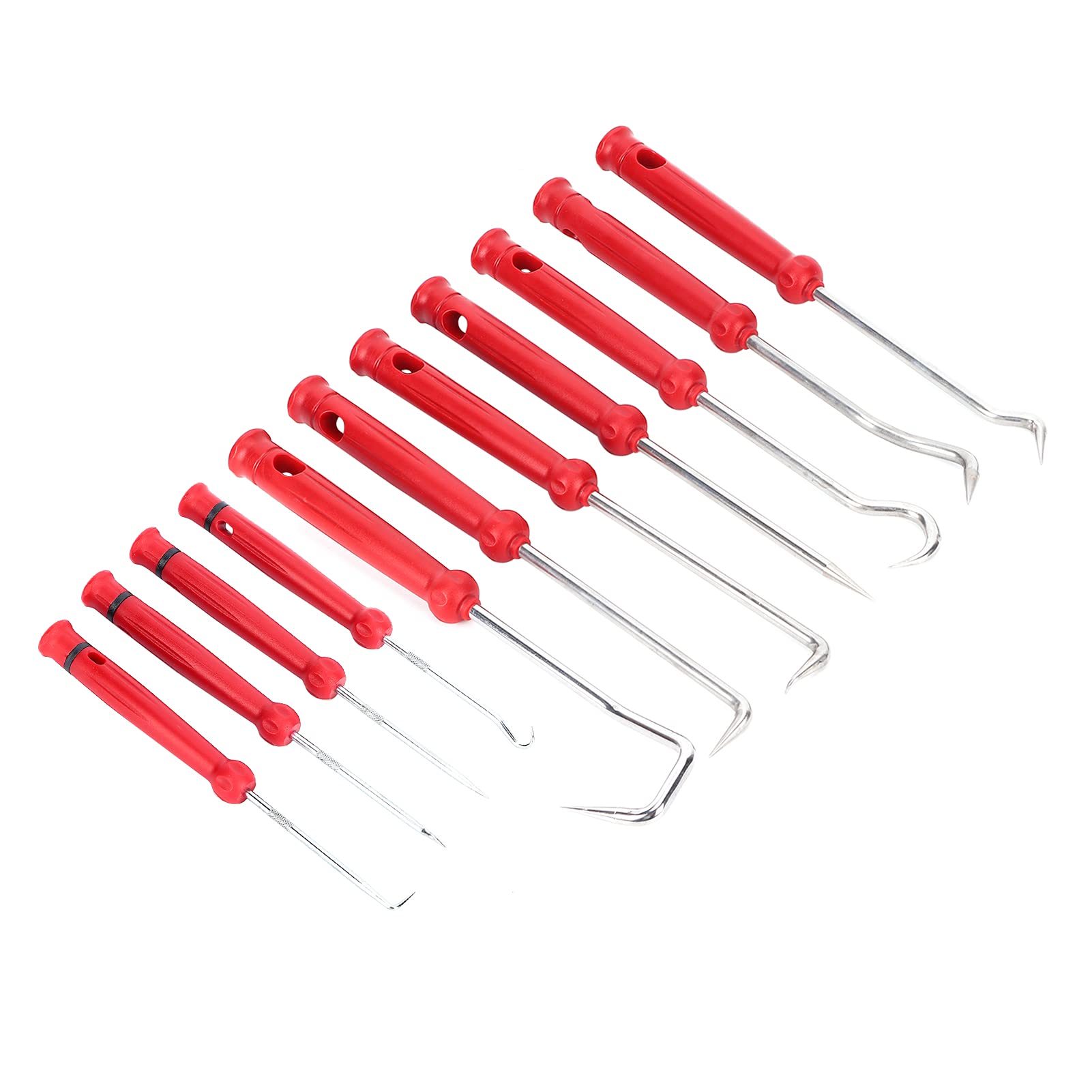11-Piece Oil Hook Set - Multi-Size Oil Puller Tool for Auto Car Intake Valves | Engine Maintenance & DIY Repair Accessories