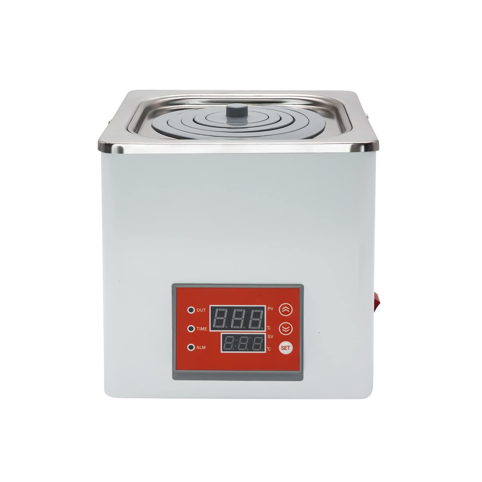 **DANZIHAAO Digital Water Bath - Precision Sous Vide Cooker Machine with RT-99.9°C Temperature Control, 400W-1000W (1 Hole) - Ideal for Laboratory, Home Cooking & Sous Vide Meals**