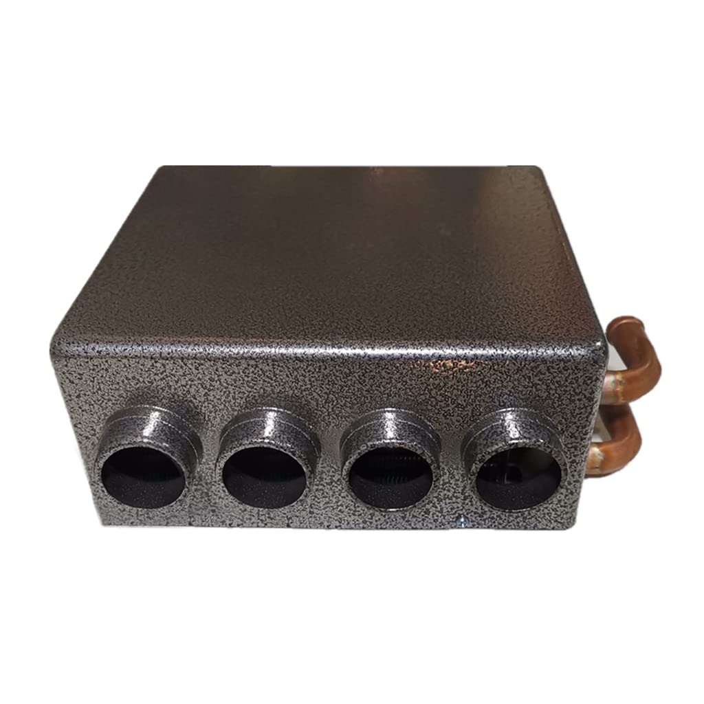 12V 24V Compact Hydronic Heater 60W Auxiliary Car Heater with Mountable Switch - Universal Fit for Cars, Trucks, RVs & Boats (Includes Installation Kit) - Perfect for Winter Driving & Vehicle Warm-Up